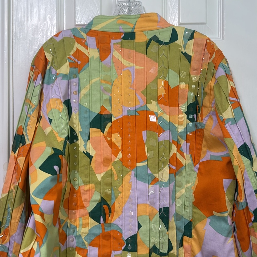 Redd Jeans Multi-color Jacket. - Picture 7 of 7